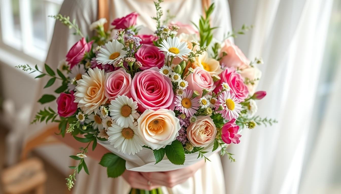 Seasonal flower arrangements